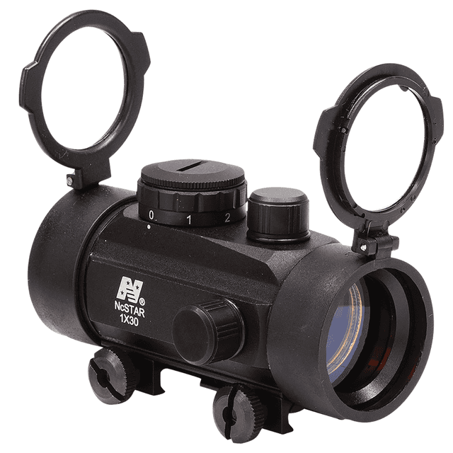 NcStar 30mm Red Dot - Black Anodized, 1x30mm Red Dot Reticle Illuminated - DBB130 NcStar 30mm Red Dot - Black Anodized, 1x30mm Red Dot Reticle Illuminated - DBB130