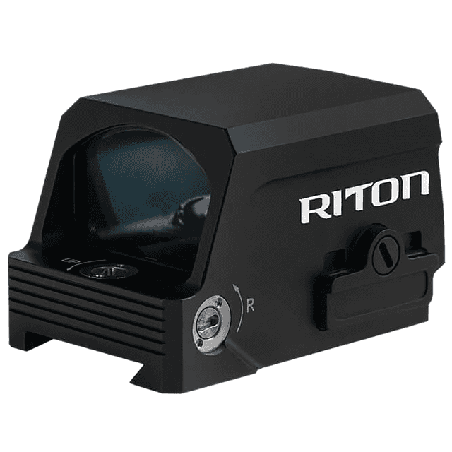 Riton Optics 1 TACTIX EED - Black, 1x21.0mm x 15.8mm Objective, 1 MOA Illuminated Red Dot Reticle - 1TEED23 Riton Optics 1 TACTIX EED - Black, 1x21.0mm x 15.8mm Objective, 1 MOA Illuminated Red Dot Reticle - 1TEED23