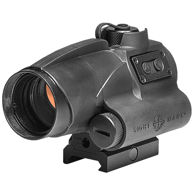 Sightmark Wolverine 1x28 FSR Red Dot Sight - Black Rubber Armor, 2 MOA Red Dot Reticle - SM26020 Sightmark Wolverine 1x28 FSR Red Dot Sight - Black Rubber Armor, 2 MOA Red Dot Reticle - SM26020
