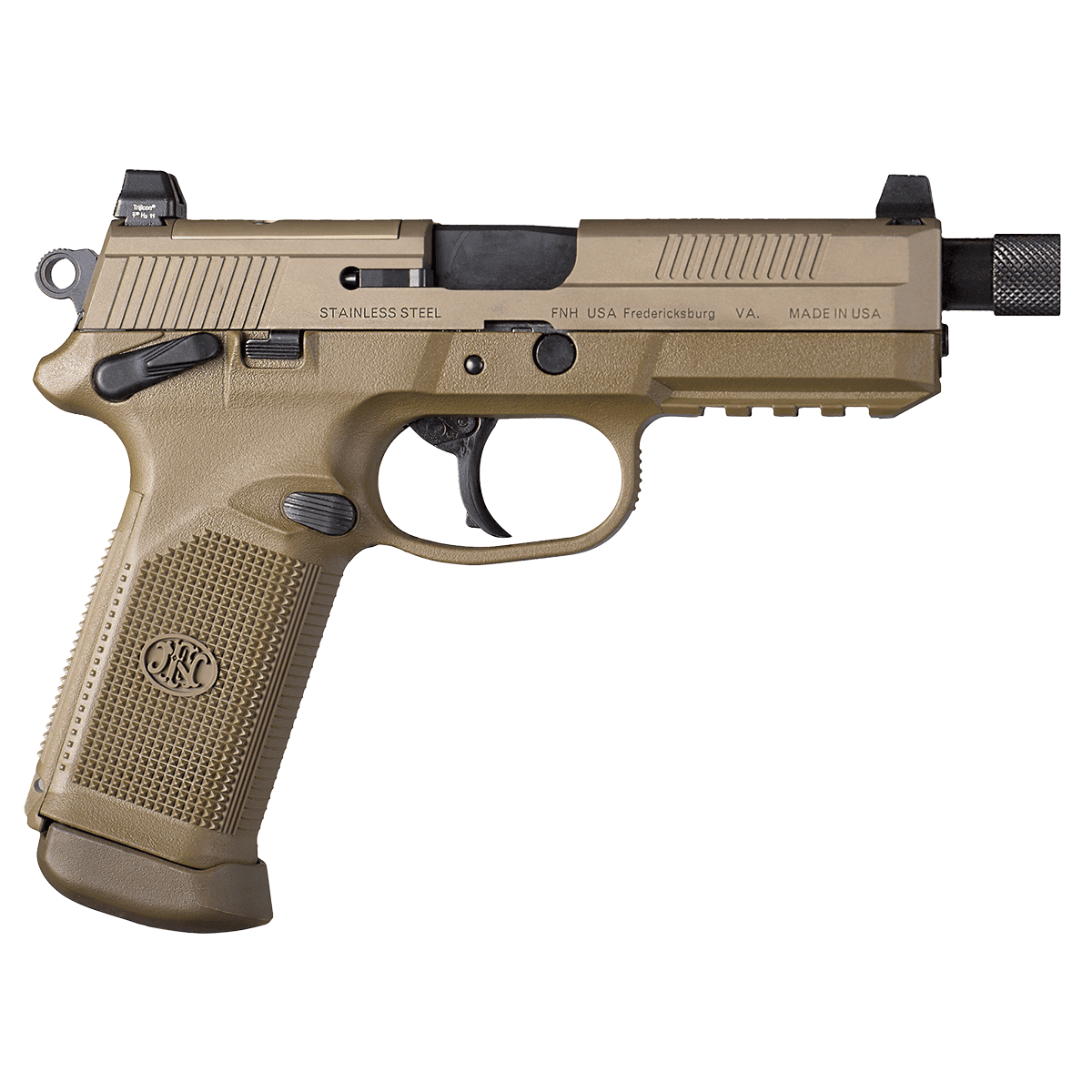 FN 66982 FNX Tactical 45 ACP 10+1 Semi Automatic Handgun FDE FN 66982 FNX Tactical 45 ACP 10+1 Semi Automatic Handgun FDE