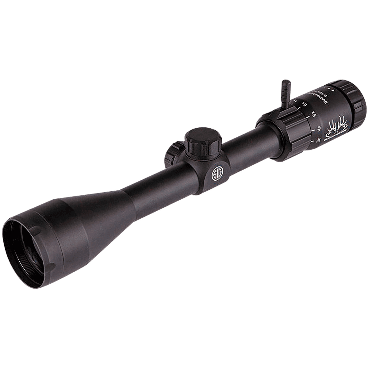 Sig Sauer Buckmasters 3-12x44mm BDC RifleScope, 1" Tube - SOBM43001 Sig Sauer Buckmasters 3-12x44mm BDC RifleScope, 1" Tube - SOBM43001