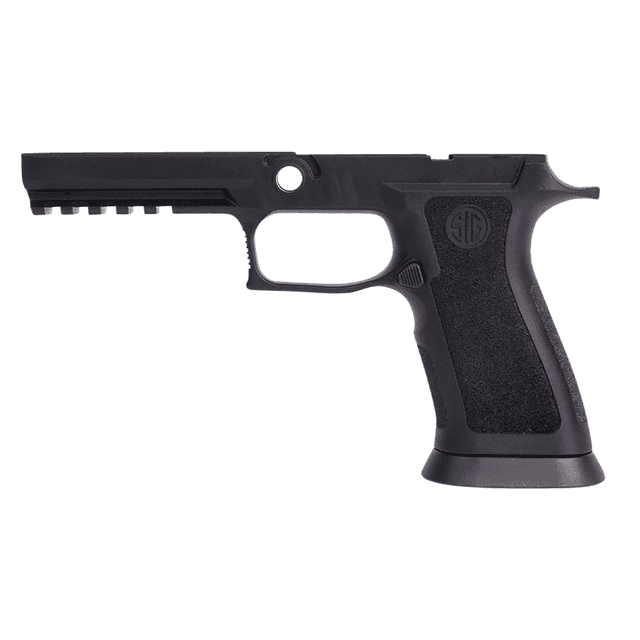 Sig Sauer GRIPX5F943MBLK P320 Grip Module X-Five, 9mm Luger/40 S&W/357 Sig, Black Polymer, Medium Grip Size, Flared Magwell, Fits Full Size Sig P320 Sig Sauer GRIPX5F943MBLK P320 Grip Module X-Five, 9mm Luger/40 S&W/357 Sig, Black Polymer, Medium Grip Size, Flared Magwell, Fits Full Size Sig P320