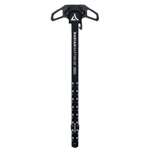 Radian Weapons Raptor SD Ambi Charging Handle, Black, Gas Ported Shaft, Fits Mil-Spec AR-10/SR-25 Platform Radian Weapons Raptor SD Ambi Charging Handle, Black, Gas Ported Shaft, Fits Mil-Spec AR-10/SR-25 Platform