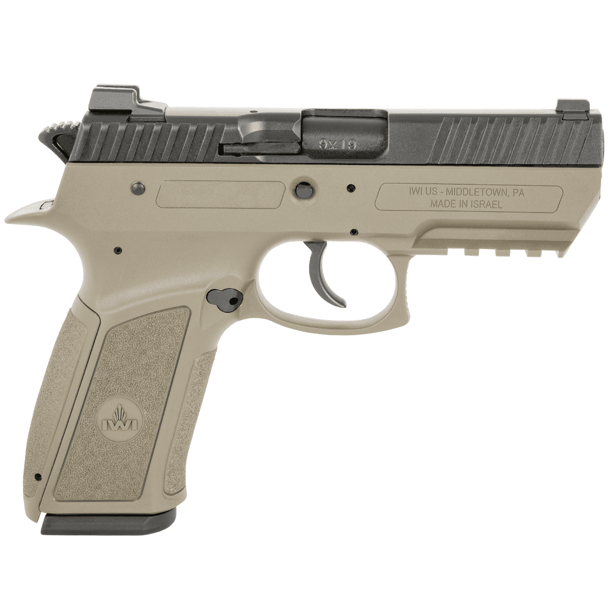 IWI US J941PSL9ODII Jericho 941 Enhanced Mid-Size Frame 9mm CCW Handgun IWI US J941PSL9ODII Jericho 941 Enhanced Mid-Size Frame 9mm CCW Handgun