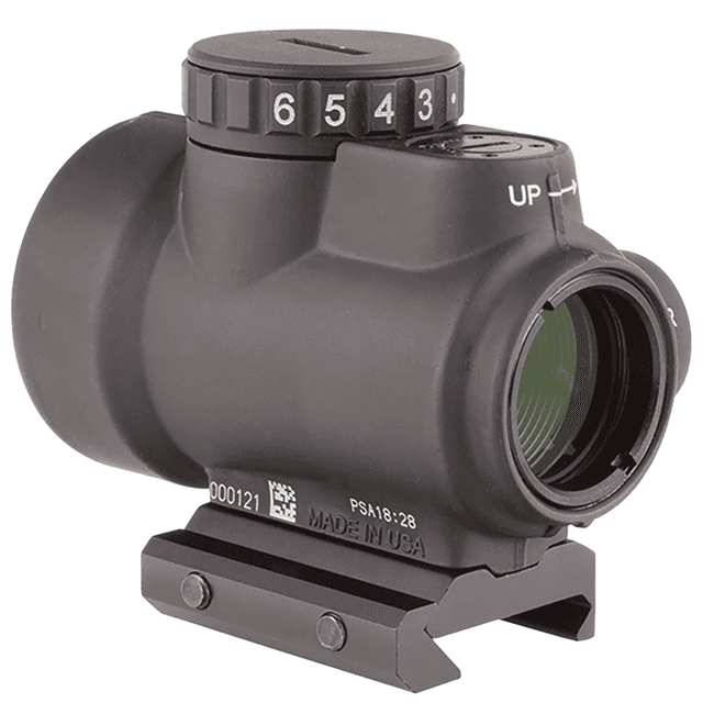 Trijicon MRO - Black Hardcoat Anodized, 1x25mm, 2 MOA Red LED Dot Reticle - 2200004 Trijicon MRO - Black Hardcoat Anodized, 1x25mm, 2 MOA Red LED Dot Reticle - 2200004
