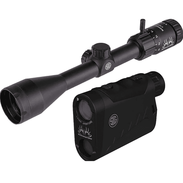 Sig Sauer Electro-Optics Buckmasters Combo Kit 3-12x44mm RifleScope, 1" Tube - SOK15BM03 Sig Sauer Electro-Optics Buckmasters Combo Kit 3-12x44mm RifleScope, 1" Tube - SOK15BM03