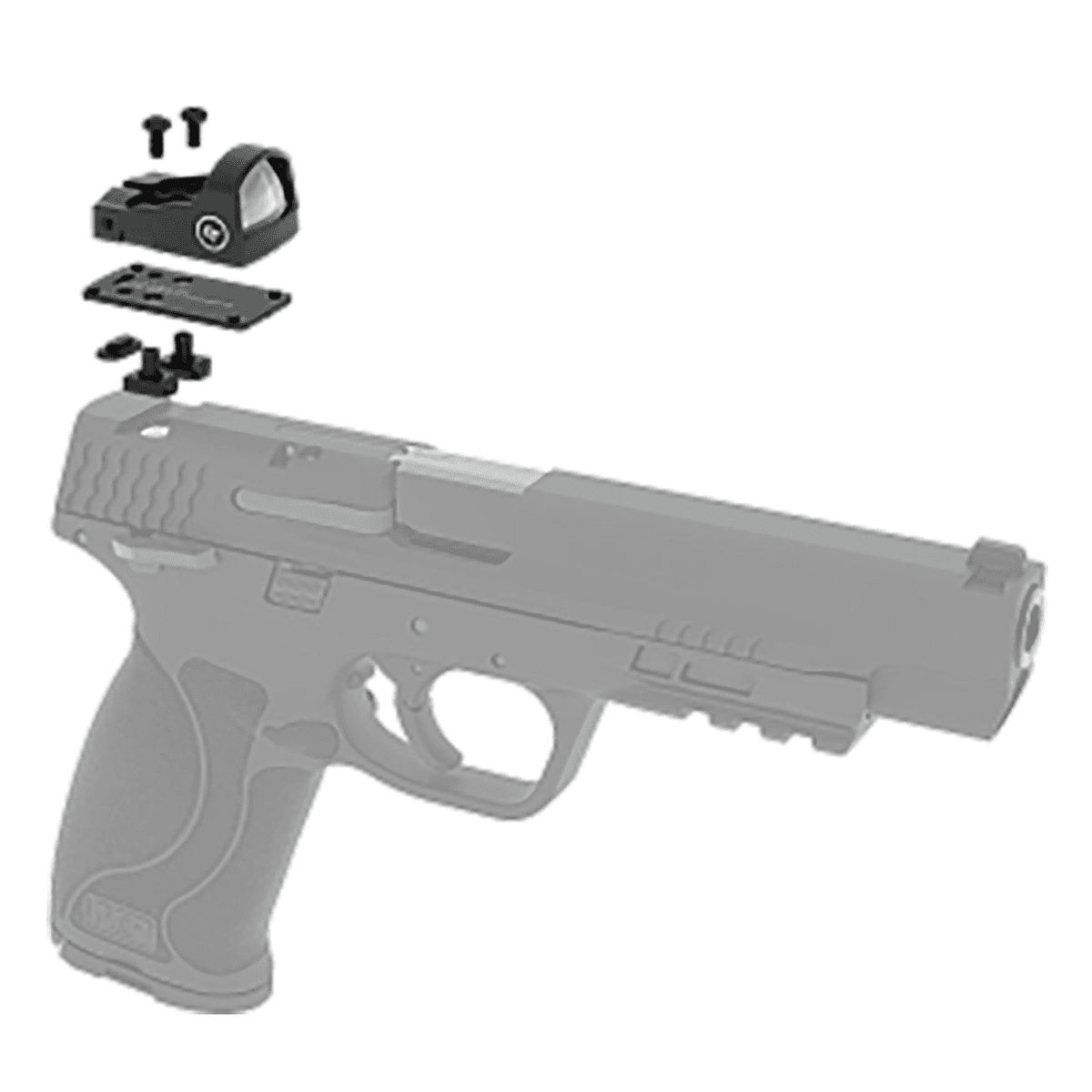 Crimson Trace CTS-1520 Dovetail Mount Combo Kit, Black - 0130000201 Crimson Trace CTS-1520 Dovetail Mount Combo Kit, Black - 0130000201