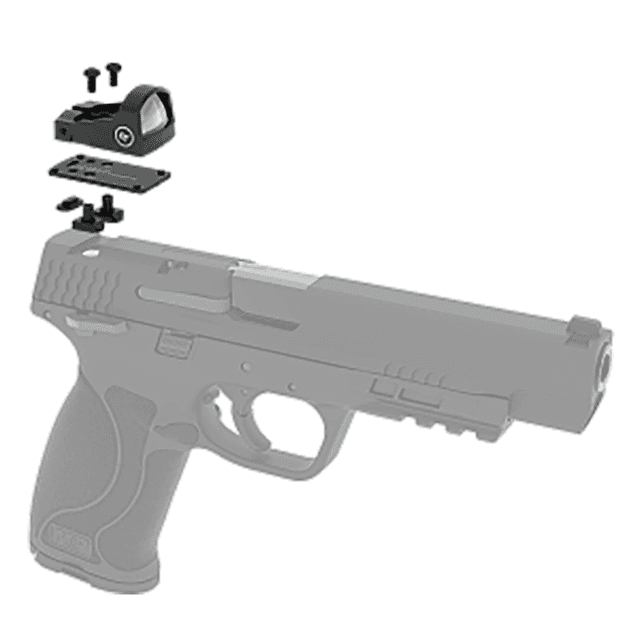 Crimson Trace CTS-1520 Dovetail Mount Combo Kit, Black - 0130000201 Crimson Trace CTS-1520 Dovetail Mount Combo Kit, Black - 0130000201