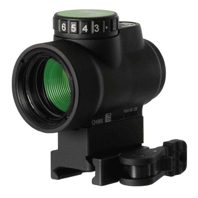 Trijicon MRO Green Dot Sight with 2 MOA LED Reticle, 1x25mm Matte Black - 2200033 Trijicon MRO Green Dot Sight with 2 MOA LED Reticle, 1x25mm Matte Black - 2200033