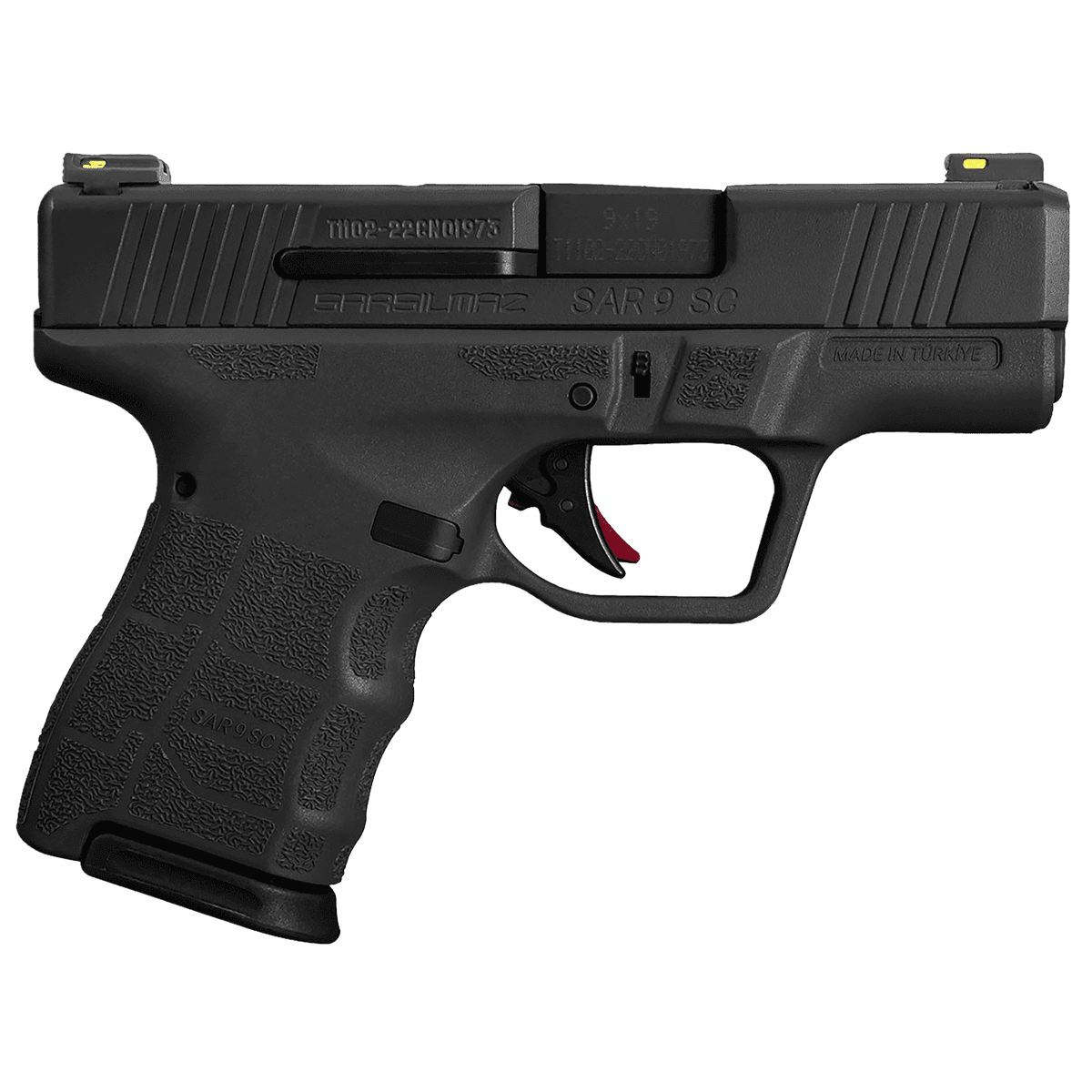 SAR USA SAR9SCBL SAR9 SC Compact Frame 9mm Handgun SAR USA SAR9SCBL SAR9 SC Compact Frame 9mm Handgun