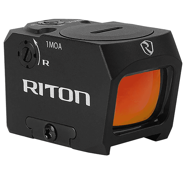 Riton Optics 3 TACTIX EED Red Dot Sight with 3 MOA Illuminated Reticle, Black, 1x21.0mm x 15.8mm - 3TEED23 Riton Optics 3 TACTIX EED Red Dot Sight with 3 MOA Illuminated Reticle, Black, 1x21.0mm x 15.8mm - 3TEED23