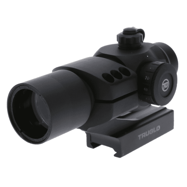 TruGlo Triton Red Dot Sight with 5-MOA Tri-Color Dot Reticle, Black Anodized, 1x30mm - TGTG8230RB TruGlo Triton Red Dot Sight with 5-MOA Tri-Color Dot Reticle, Black Anodized, 1x30mm - TGTG8230RB
