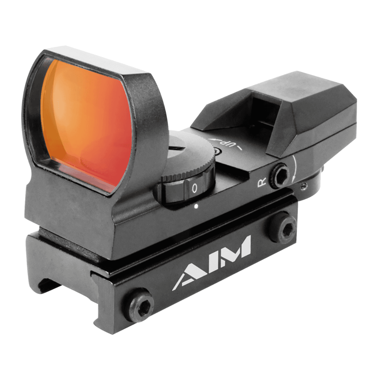 Aim Sports Classic Edition Reflex Sight 1x34mm, Red Illuminated Multi Reticle - RT401 Aim Sports Classic Edition Reflex Sight 1x34mm, Red Illuminated Multi Reticle - RT401
