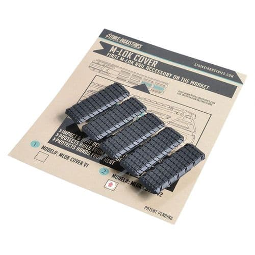 Strike MLok Cover V2 Polymer Black 5 Pack Strike MLok Cover V2 Polymer Black 5 Pack
