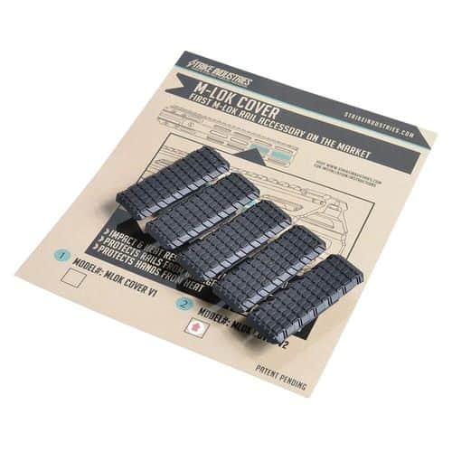 Strike MLok Cover V2 Polymer Black 5 Pack Strike MLok Cover V2 Polymer Black 5 Pack
