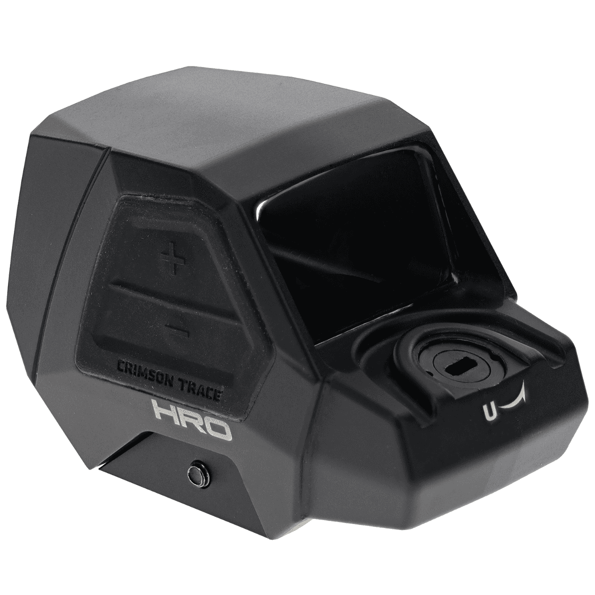 Crimson Trace HRO Red Dot Sight with 2 MOA Reticle, Black Anodized, 1x36.5mm x 27.8mm - 0101810 Crimson Trace HRO Red Dot Sight with 2 MOA Reticle, Black Anodized, 1x36.5mm x 27.8mm - 0101810