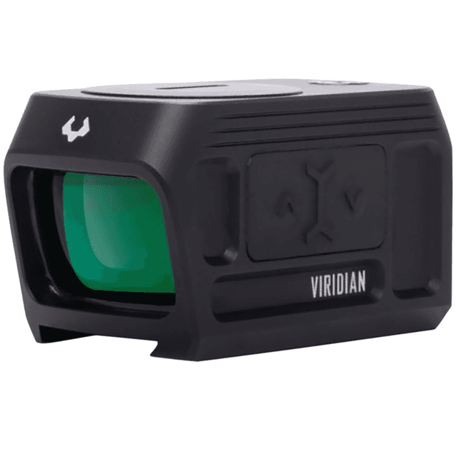 Viridian RFX45 Green Dot Reflex Sight with 5 MOA Green Dot Reticle, Black, 24x15.5mm - 9810051 Viridian RFX45 Green Dot Reflex Sight with 5 MOA Green Dot Reticle, Black, 24x15.5mm - 9810051