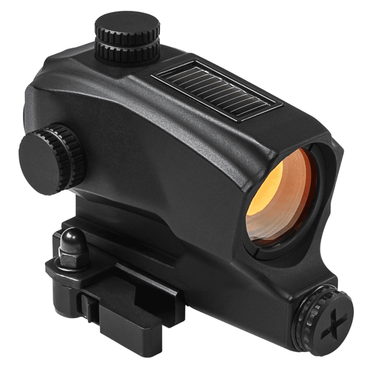 NcStar VISM SPD Solar Reflex Sight with 2 MOA Red Dot Illuminated Reticle, Black Anodized, 1x30mm - VDBSOL130 NcStar VISM SPD Solar Reflex Sight with 2 MOA Red Dot Illuminated Reticle, Black Anodized, 1x30mm - VDBSOL130