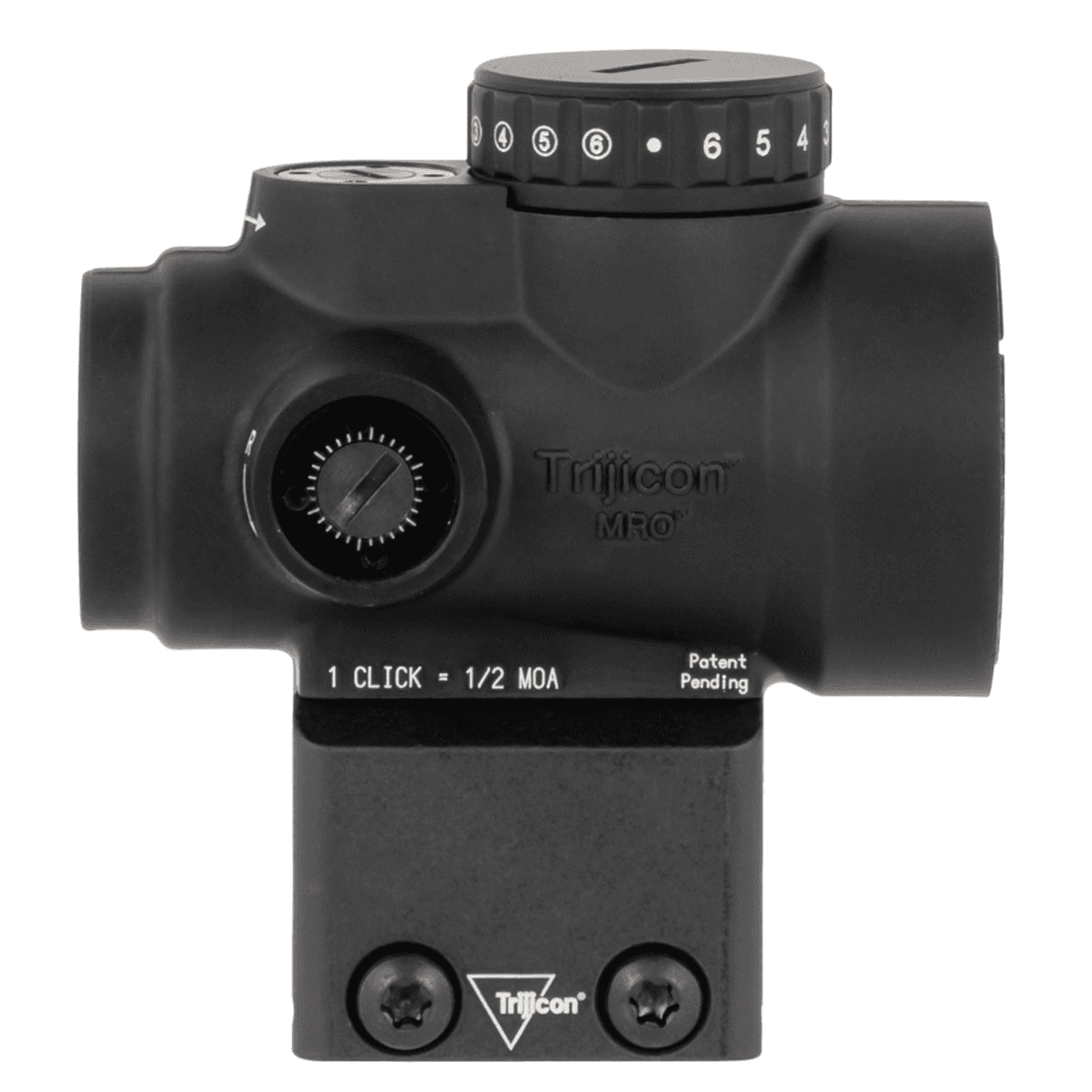 Trijicon MRO HD Red Dot Sight with 2 MOA Red Dot/68 MOA Red Circle Reticle, Black Hardcoat Anodized, 1x25mm - 2200053 Trijicon MRO HD Red Dot Sight with 2 MOA Red Dot/68 MOA Red Circle Reticle, Black Hardcoat Anodized, 1x25mm - 2200053