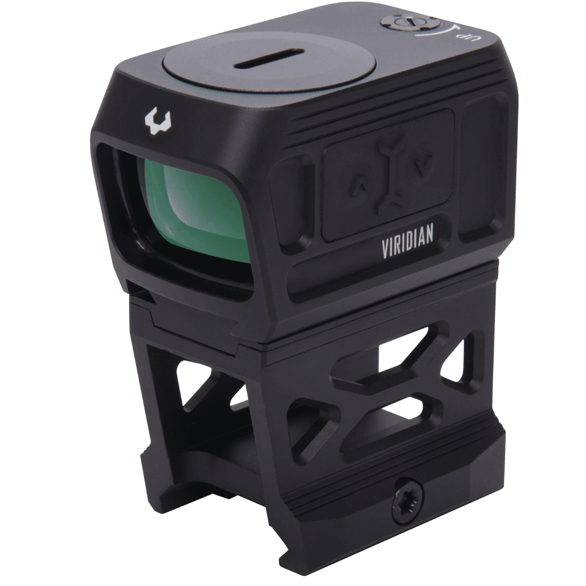 Viridian RFX45 Pro Red Dot Sight with 5 MOA Green Dot Reticle, Black, 24x15.5mm - 9810052 Viridian RFX45 Pro Red Dot Sight with 5 MOA Green Dot Reticle, Black, 24x15.5mm - 9810052