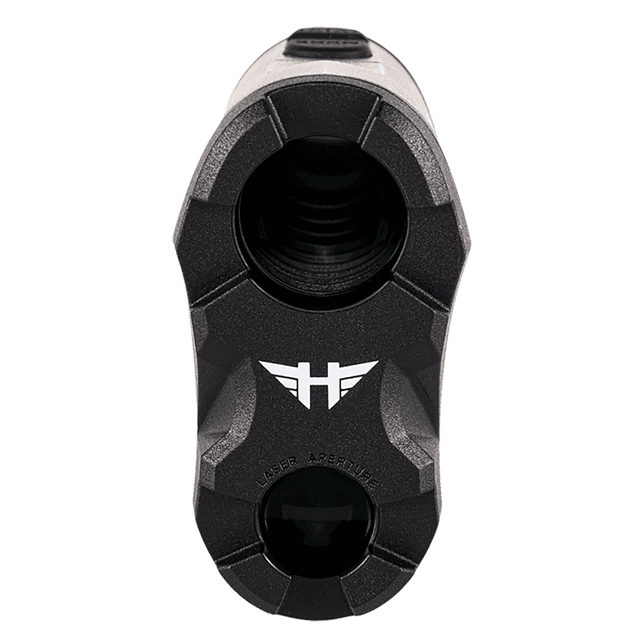 Halo Optics XLR 2000 Laser Rangefinder with 2000 Yards Max Distance, Black/White, 6x Magnification, Red OLED Display - HALHALRF0109 Halo Optics XLR 2000 Laser Rangefinder with 2000 Yards Max Distance, Black/White, 6x Magnification, Red OLED Display - HALHALRF0109