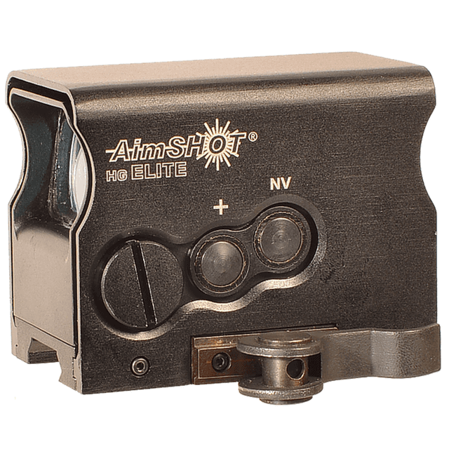 AimShot HG Elite Green Crosshair Sight, Black Anodized, 1x34mm - HGELITEBGREE AimShot HG Elite Green Crosshair Sight, Black Anodized, 1x34mm - HGELITEBGREE