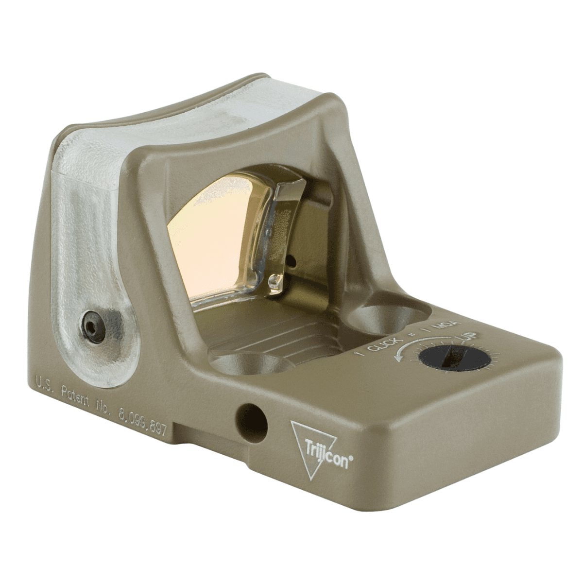 Trijicon RMR Dual Illuminated Red Dot Sight with 9.0 MOA Green Dot Reticle, Flat Dark Earth Cerakote, 22x16mm - 700210 Trijicon RMR Dual Illuminated Red Dot Sight with 9.0 MOA Green Dot Reticle, Flat Dark Earth Cerakote, 22x16mm - 700210