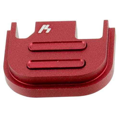 Strike SIGSPV2RED Glock V2 Slide Cover Plate Glock 17-39 Aluminum Red Strike SIGSPV2RED Glock V2 Slide Cover Plate Glock 17-39 Aluminum Red