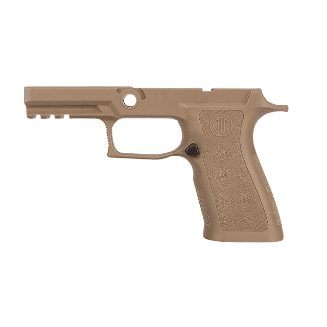 Sig Sauer GRIPMODXCA943MCOY P320 Grip Module X-Series Carry (Medium Size Module), 9mm Luger/40 S&W/357 Sig, Coyote Polymer, Fits Sig P320 (3.90" & 4.70") Sig Sauer GRIPMODXCA943MCOY P320 Grip Module X-Series Carry (Medium Size Module), 9mm Luger/40 S&W/357 Sig, Coyote Polymer, Fits Sig P320 (3.90" & 4.70")