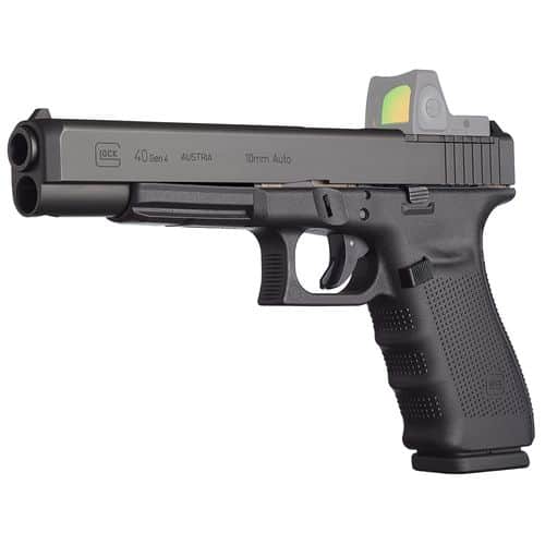 Glock PG4030103MOS G40 Gen 4 MOS Double 10mm 6.02" 15+1 Black Interchangeable Backstrap Grip Black Glock PG4030103MOS G40 Gen 4 MOS Double 10mm 6.02" 15+1 Black Interchangeable Backstrap Grip Black