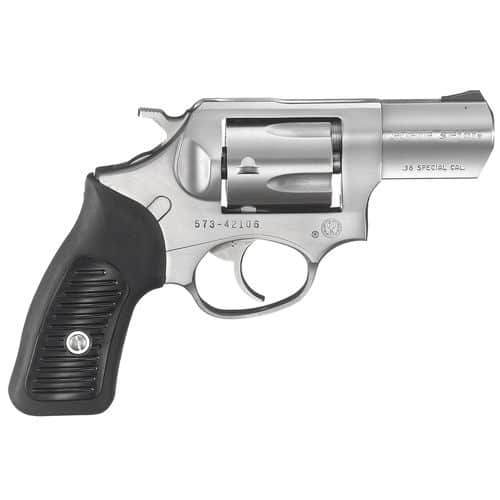 Ruger SP101 Single/Double 38 Special 2.25" 5 Black Rubber Stainless Ruger SP101 Single/Double 38 Special 2.25" 5 Black Rubber Stainless