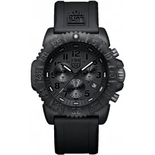 Luminox Navy Seal Colormark Chrono 3080 Series Black Mens Watch Luminox Navy Seal Colormark Chrono 3080 Series Black Mens Watch