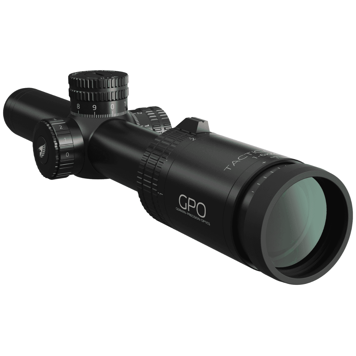 German Precision Optics GPOTAC1-6x24mm RifleScope, 30mm Tube - R610 German Precision Optics GPOTAC1-6x24mm RifleScope, 30mm Tube - R610