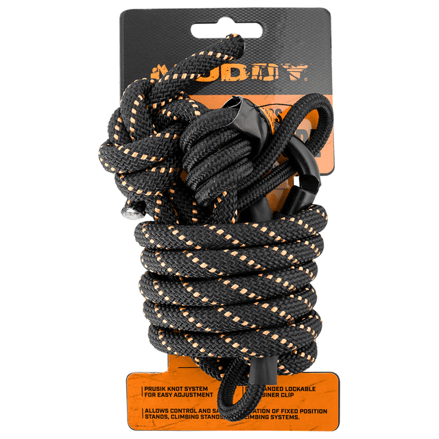 Muddy MUDMSA070 Safety Harness Lineman's Rope Black Nylon Muddy MUDMSA070 Safety Harness Lineman's Rope Black Nylon
