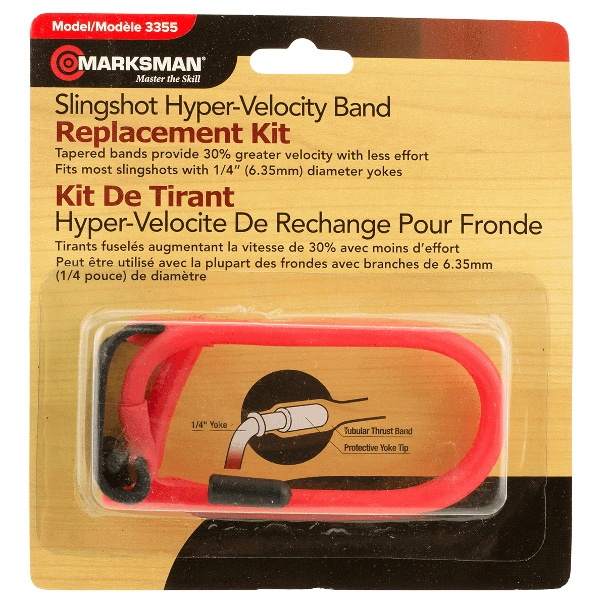 Sling Shot Marksman 3355 Replacement Band Red Sling Shot Marksman 3355 Replacement Band Red