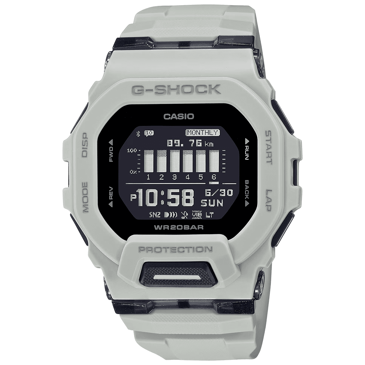 G-shock GBD200UU9 G-Shock Tactical Watch White Stainless Steel Bezel 145-215mm G-shock GBD200UU9 G-Shock Tactical Watch White Stainless Steel Bezel 145-215mm