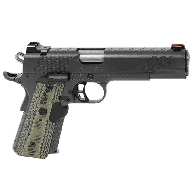 Kimber KHX Custom4 5 ACP 5" 8+1 w/ Laser Grip, Fiber Optic Sights 3000358 Kimber KHX Custom4 5 ACP 5" 8+1 w/ Laser Grip, Fiber Optic Sights 3000358