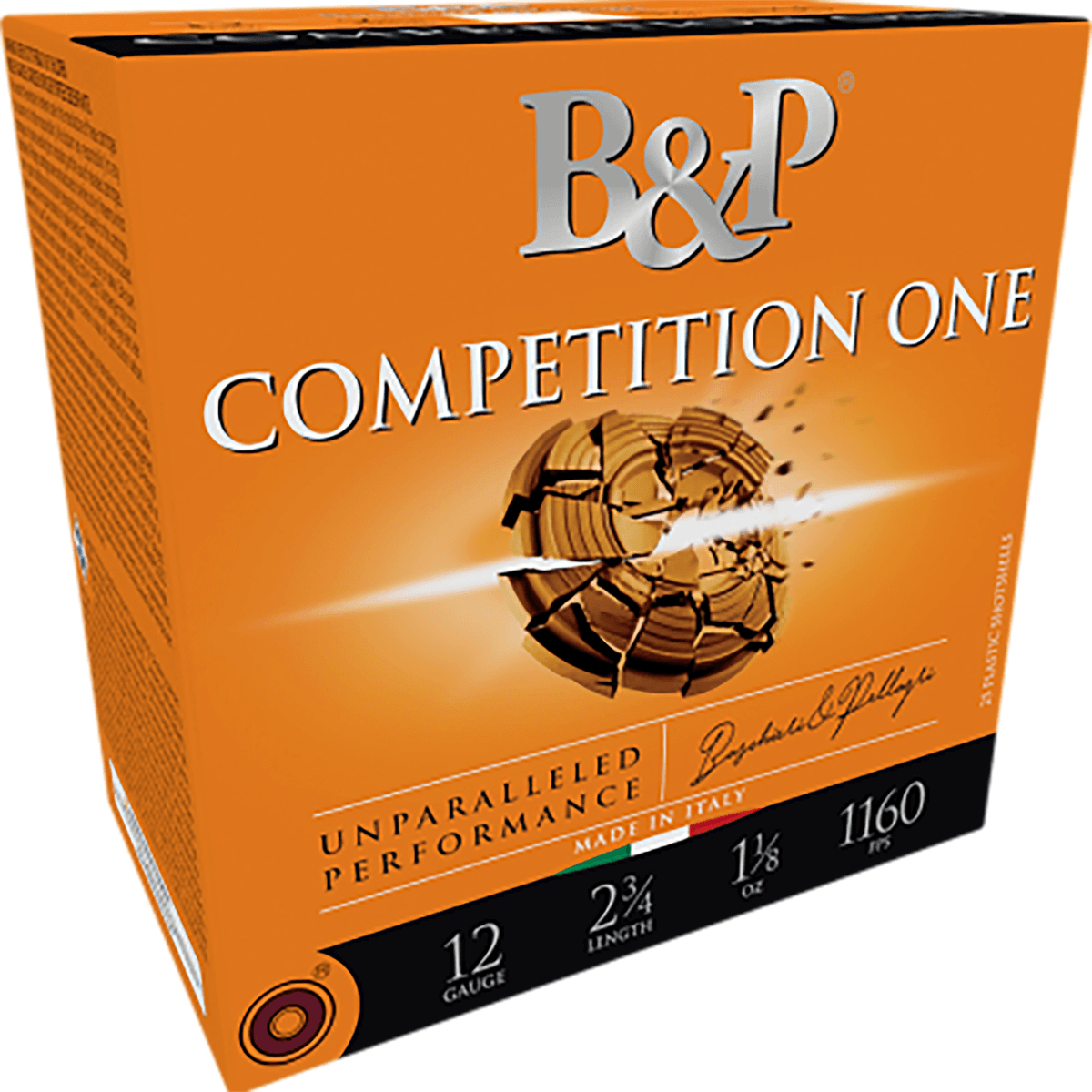 B&P Ammunition Competition One 28 Gauge 2.75" 3/4 oz 7.5 Shot, 25 Per Box / 10 Per Case - 28BCP75 B&P Ammunition Competition One 28 Gauge 2.75" 3/4 oz 7.5 Shot, 25 Per Box / 10 Per Case - 28BCP75