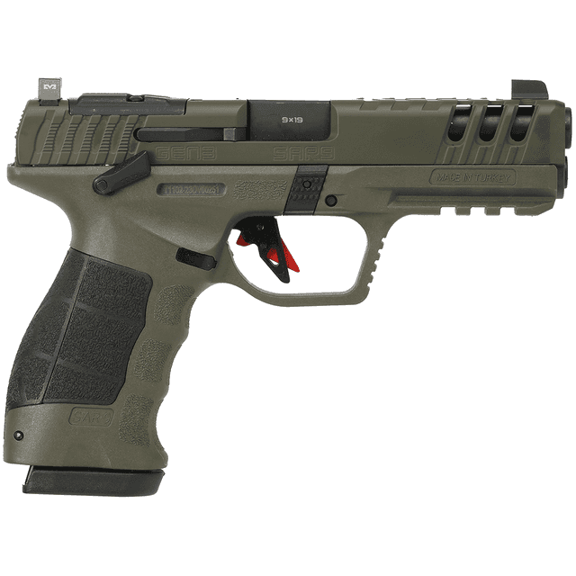 SAR USA SAR9G3OD SAR9 Gen3 Full Size Frame 9mm Handgun SAR USA SAR9G3OD SAR9 Gen3 Full Size Frame 9mm Handgun