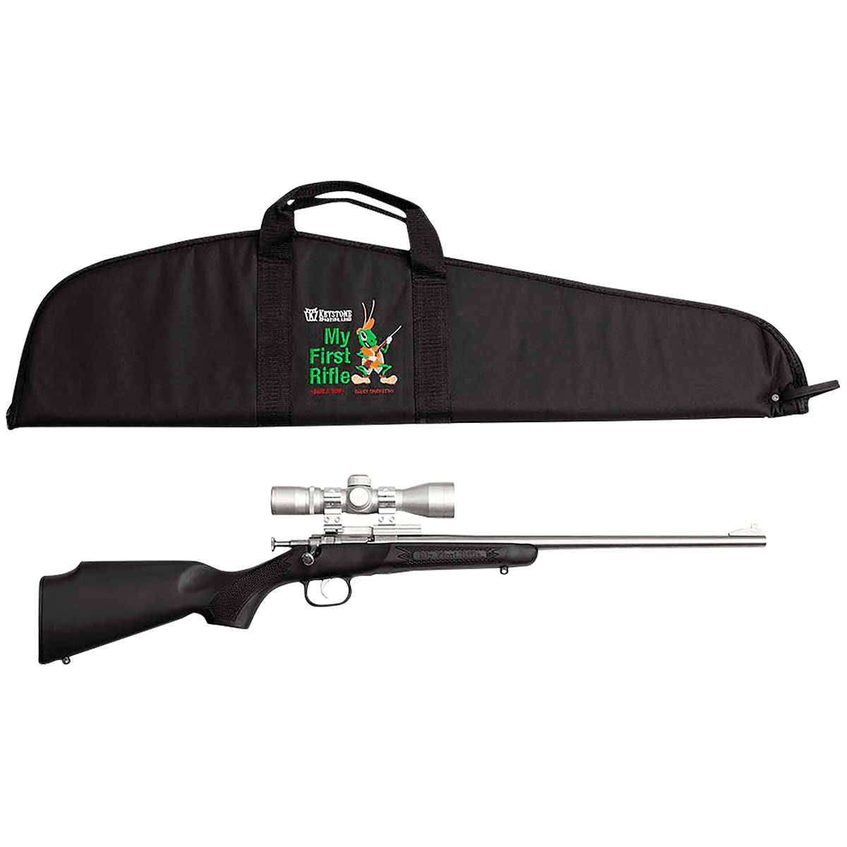 Crickett KSA2245BSC My First Rifle Package 22 S/L/LR Single Shot Rifle Crickett KSA2245BSC My First Rifle Package 22 S/L/LR Single Shot Rifle