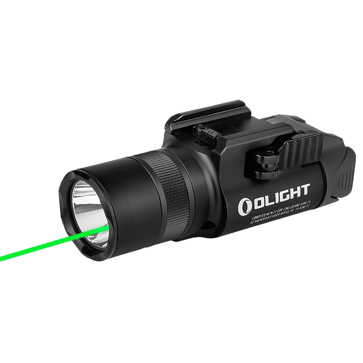 Olightstore Usa Inc BALDRPRORBK Baldr Pro R Black Anodized 300/500/1,350 Lumens White LED Green Laser Olightstore Usa Inc BALDRPRORBK Baldr Pro R Black Anodized 300/500/1,350 Lumens White LED Green Laser