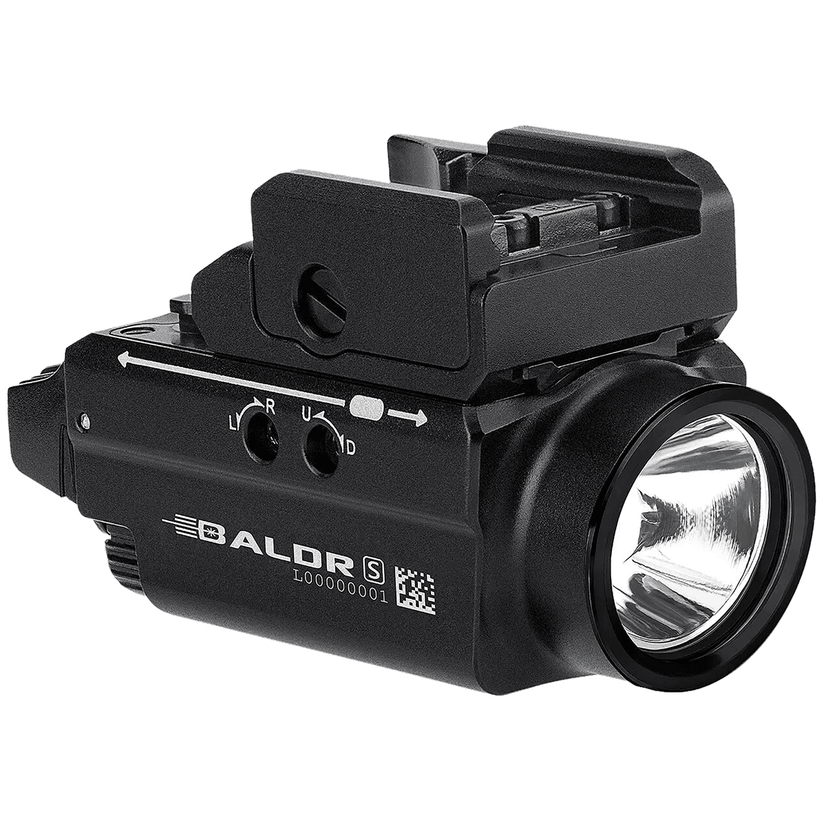 Olightstore Usa Inc BALDRSBLBK Baldr S BL Black Anodized 100/300/800 Lumens White LED Blue Laser Olightstore Usa Inc BALDRSBLBK Baldr S BL Black Anodized 100/300/800 Lumens White LED Blue Laser
