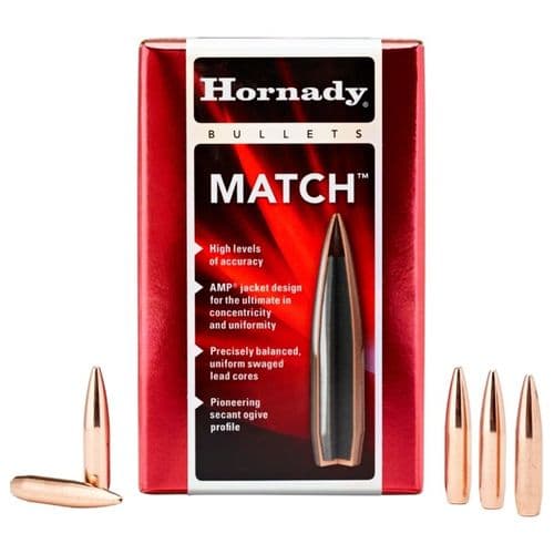 Hornady 30 CAL .308 168 GR BTHP MATCH Hornady 30 CAL .308 168 GR BTHP MATCH