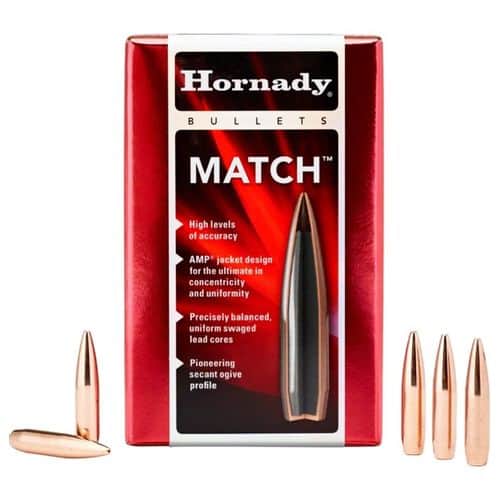 Hornady 30 CAL .308 168 GR BTHP MATCH Hornady 30 CAL .308 168 GR BTHP MATCH