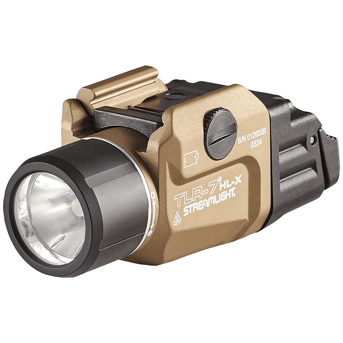 Streamlight 69459 TLR-7 HL-X USB Gun Light Flat Dark Earth 500/1,000 Lumens White LED Streamlight 69459 TLR-7 HL-X USB Gun Light Flat Dark Earth 500/1,000 Lumens White LED
