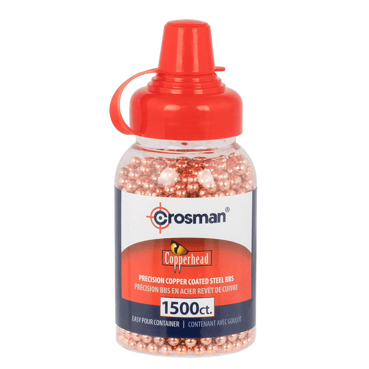 Crosman 0737 Copperhead 177 Copper-Coated Steel 1500/Bottle Crosman 0737 Copperhead 177 Copper-Coated Steel 1500/Bottle