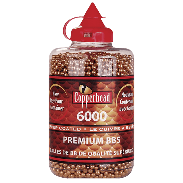 Crosman 0767 Copperhead 177 Copper-Coated Steel 6000/Bottle Crosman 0767 Copperhead 177 Copper-Coated Steel 6000/Bottle