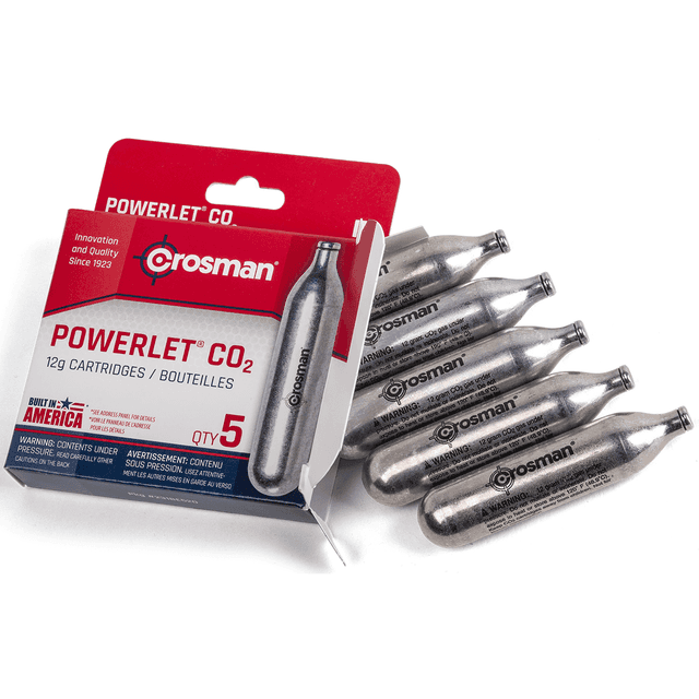 Crosman 231B Powerlet CO2 12 Grams 5 Pack Crosman 231B Powerlet CO2 12 Grams 5 Pack