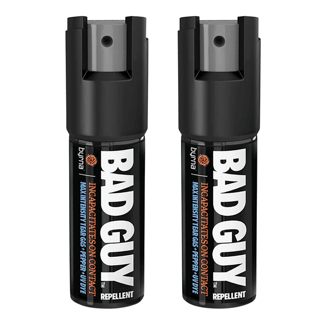 Byrna Technologies BGR02104 BGR Max Capsaicin UV Dye Range 8-15 ft Black Canister 2 Cans Byrna Technologies BGR02104 BGR Max Capsaicin UV Dye Range 8-15 ft Black Canister 2 Cans