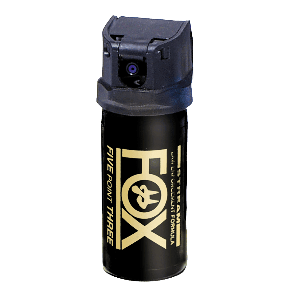 Fox Labs 152FTMDB Legacy Five Point Three 15 1/2 Second Bursts Cone Spray Range 152 ft 1.50 oz Black Spray Features Invisible UV Dye Fox Labs 152FTMDB Legacy Five Point Three 15 1/2 Second Bursts Cone Spray Range 152 ft 1.50 oz Black Spray Features Invisible UV Dye